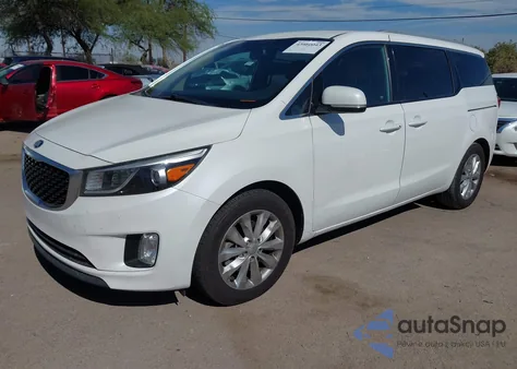 2016 Kia Sedona Ex z USA, uszkodzony, nr VIN KNDMC5C11G6108385